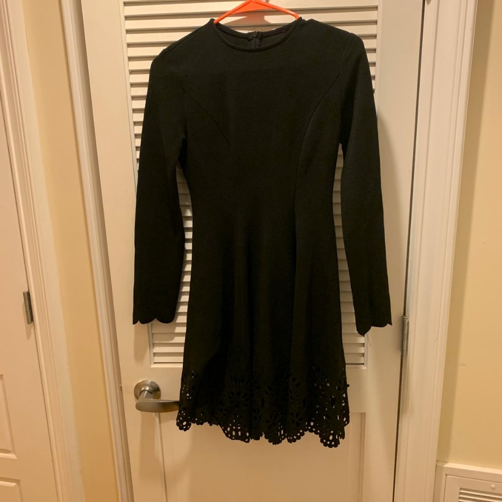 Black casual dress